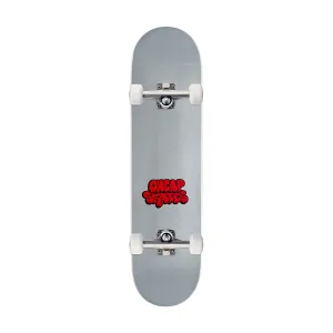 CCS Cheap Skates Tag Glitter Mini Skateboard Complete - White