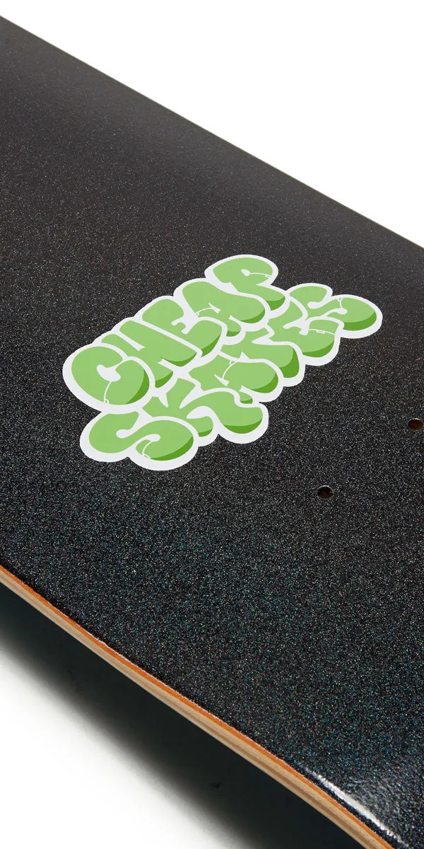 CCS Cheap Skates Tag Glitter Skateboard Complete - Black