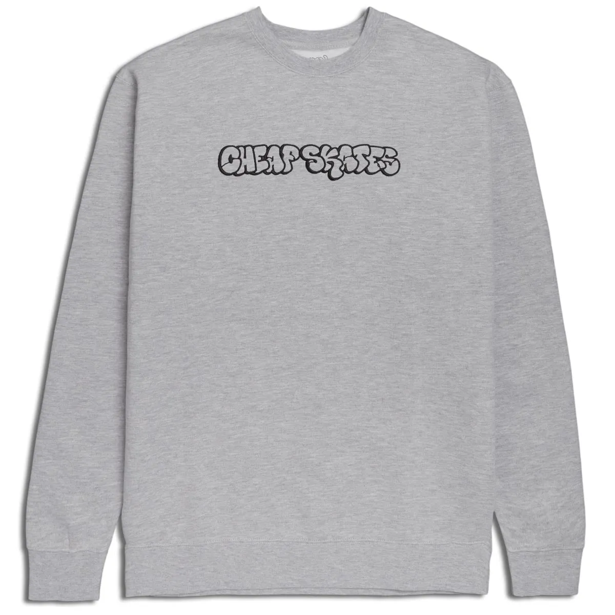 CCS Cheap Skates Tag Heavy Crewneck Sweatshirt - Heather Grey