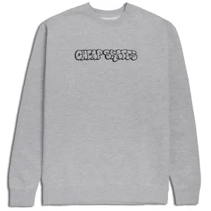 CCS Cheap Skates Tag Heavy Crewneck Sweatshirt - Heather Grey