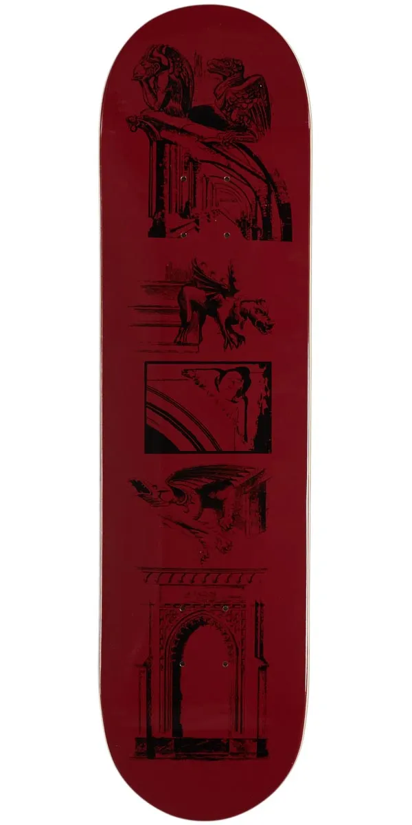 CCS Gargoyle Skateboard Deck - Red - 8.375"