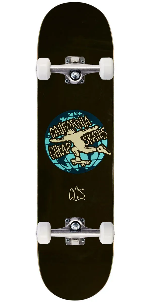 CCS Globe Skateboard Complete - Black - 8.00"