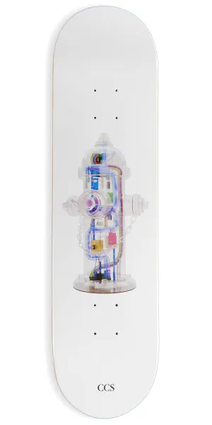 CCS Going Clear Hydrant Skateboard Deck - 7.25"