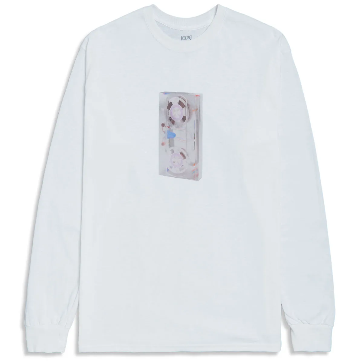 CCS Going Clear VHS Long Sleeve T-Shirt - White - XL