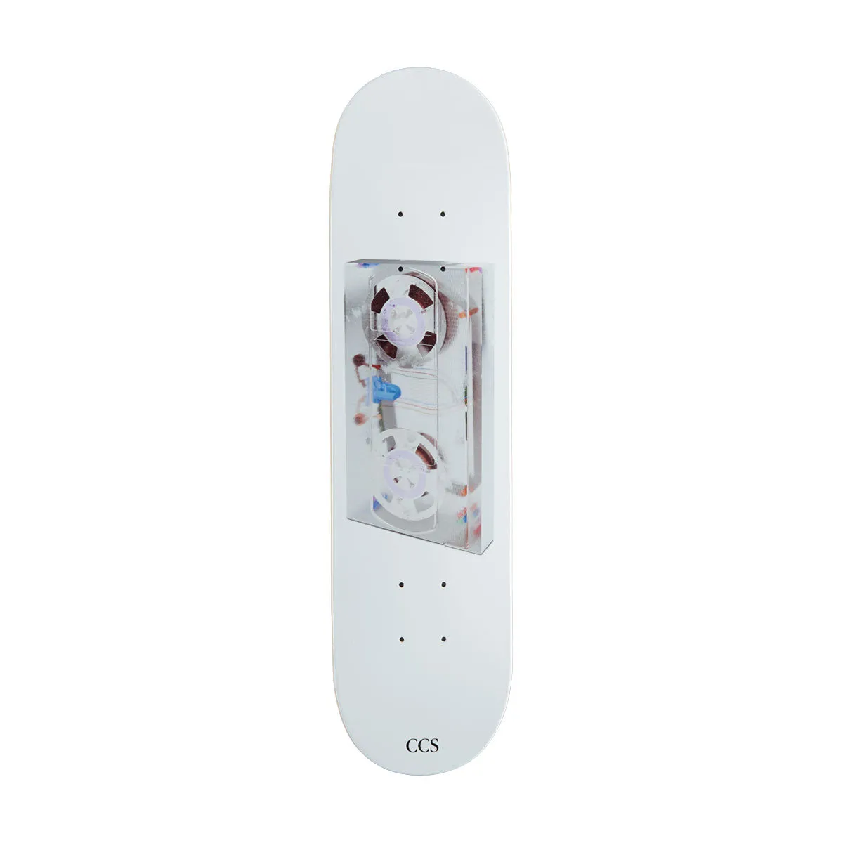 CCS Going Clear VHS Mini Skateboard Deck - 7.00"