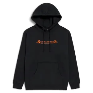 CCS Heritage Cheap Skates Hoodie - Black/Orange - LG