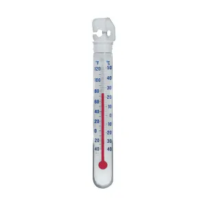 Chefs' Toys Thermometer for Refrigerator / Freezer with Mounting Bracket