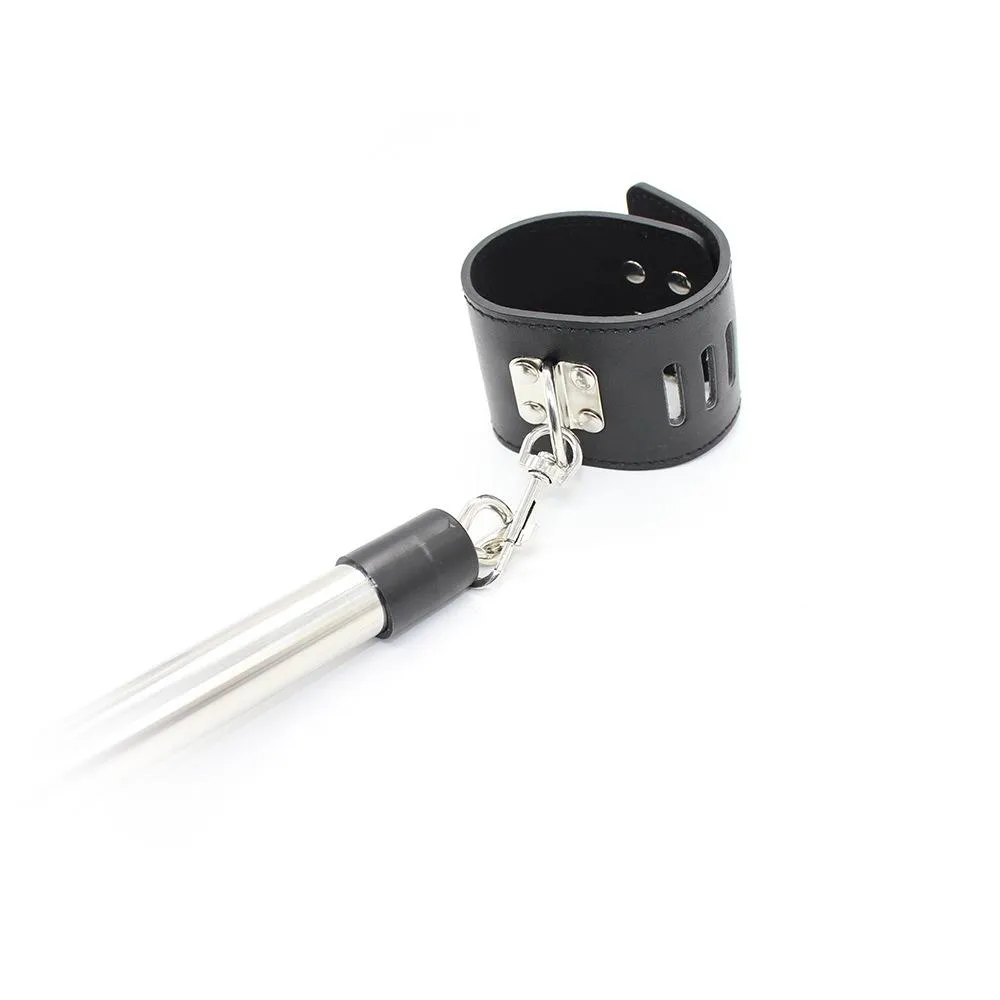 Detachable Faux Leather Handcuffs and Shackles