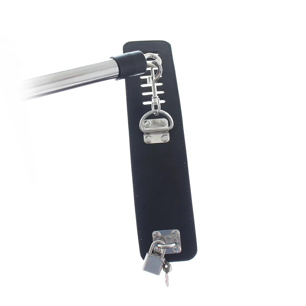 Detachable Faux Leather Handcuffs and Shackles