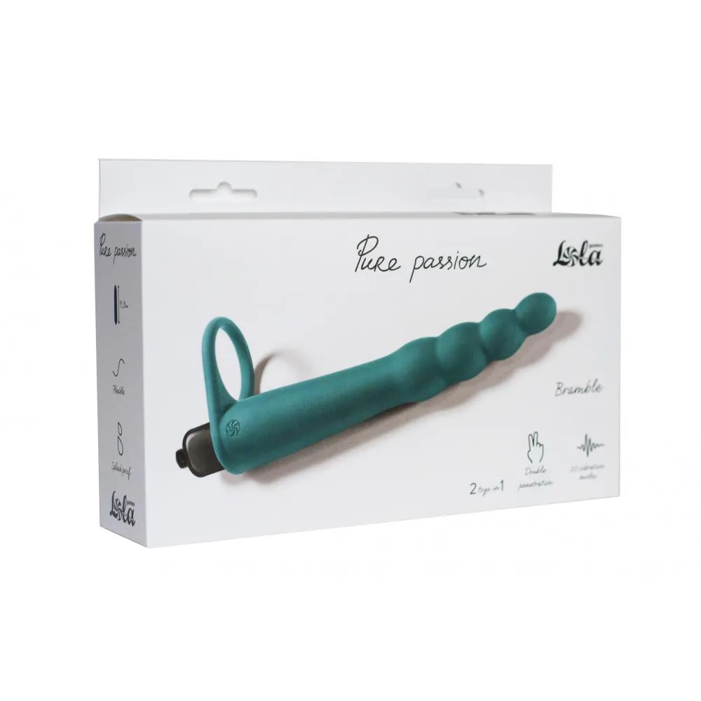 Dildo per Doppia Penetrazione Bramble 17cm