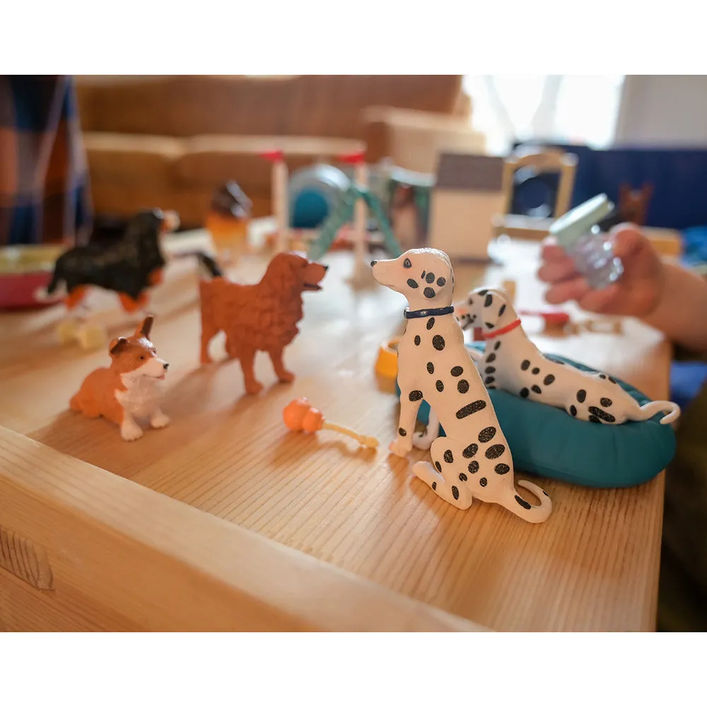Dog Academy Training & Agility Playset | 50 Pc. Set with Realistic Dog Figures