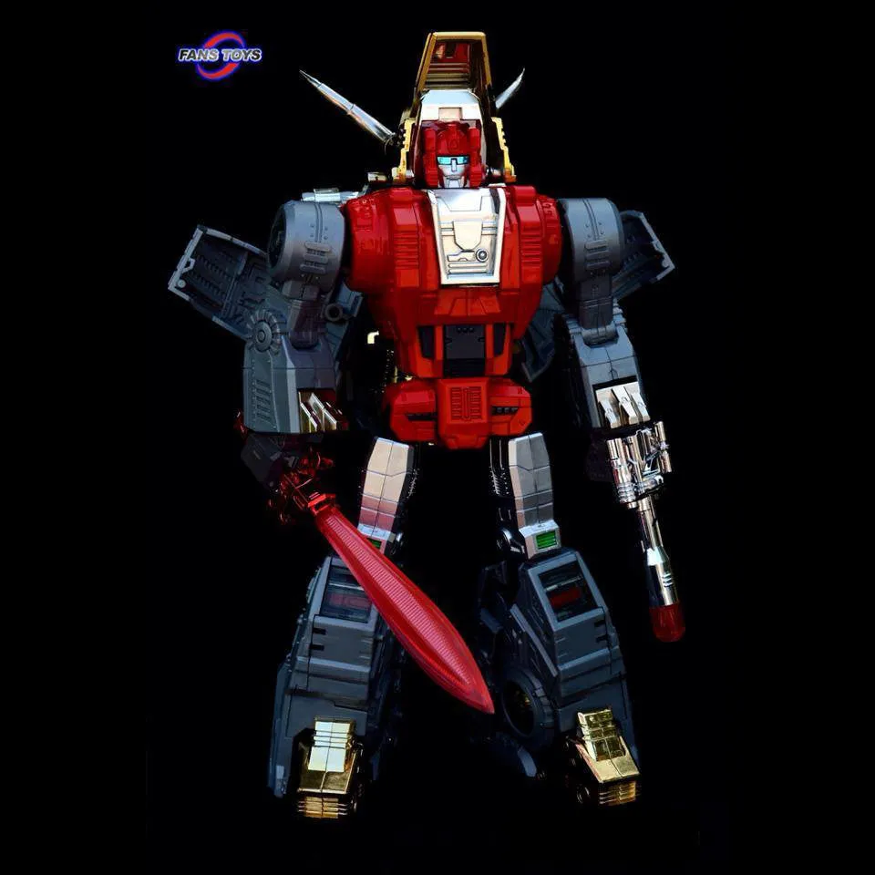 Fans Toys FT-04 Scoria Iron Dibots Action Figure w/ Grimlock Feet Upgrade Piece