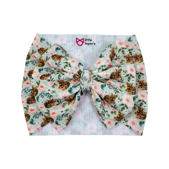 Fawn Floral Headwrap
