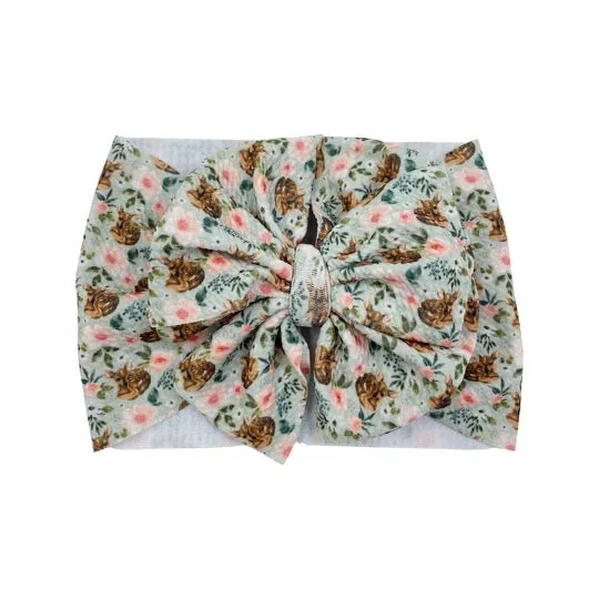 Fawn Floral Headwrap