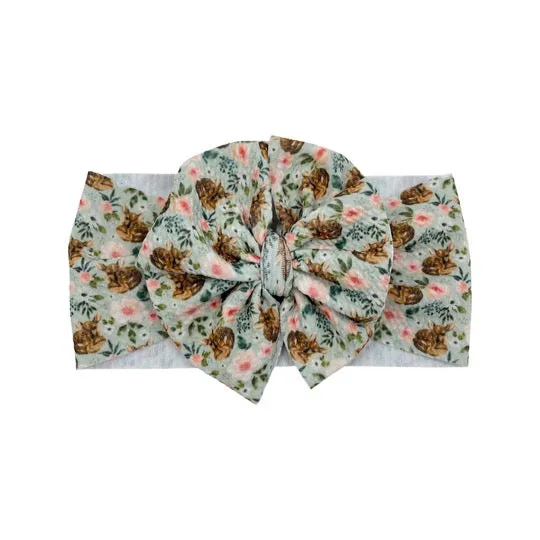 Fawn Floral Headwrap