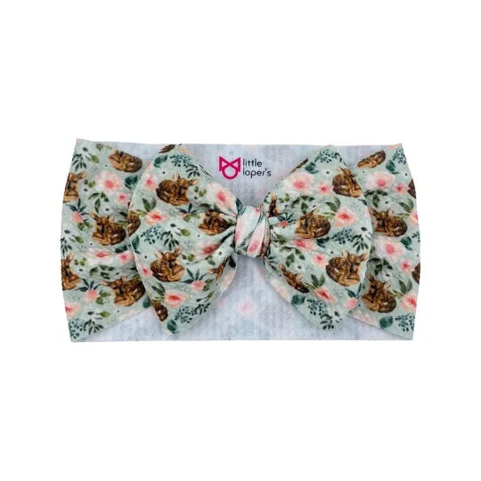Fawn Floral Headwrap