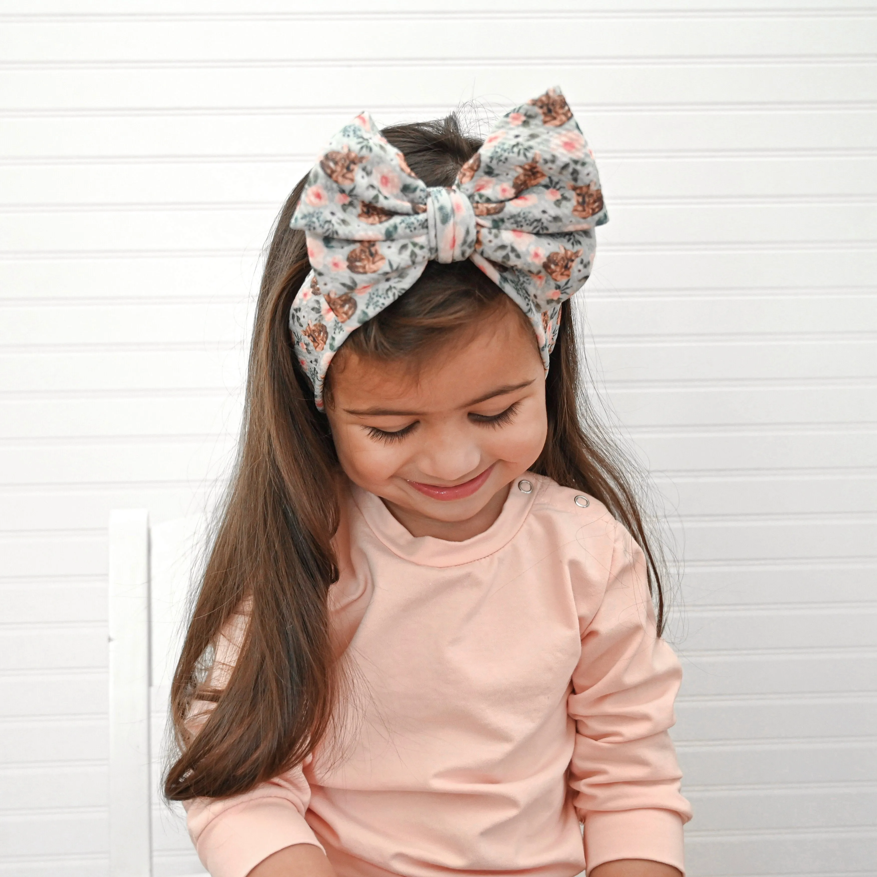 Fawn Floral Headwrap