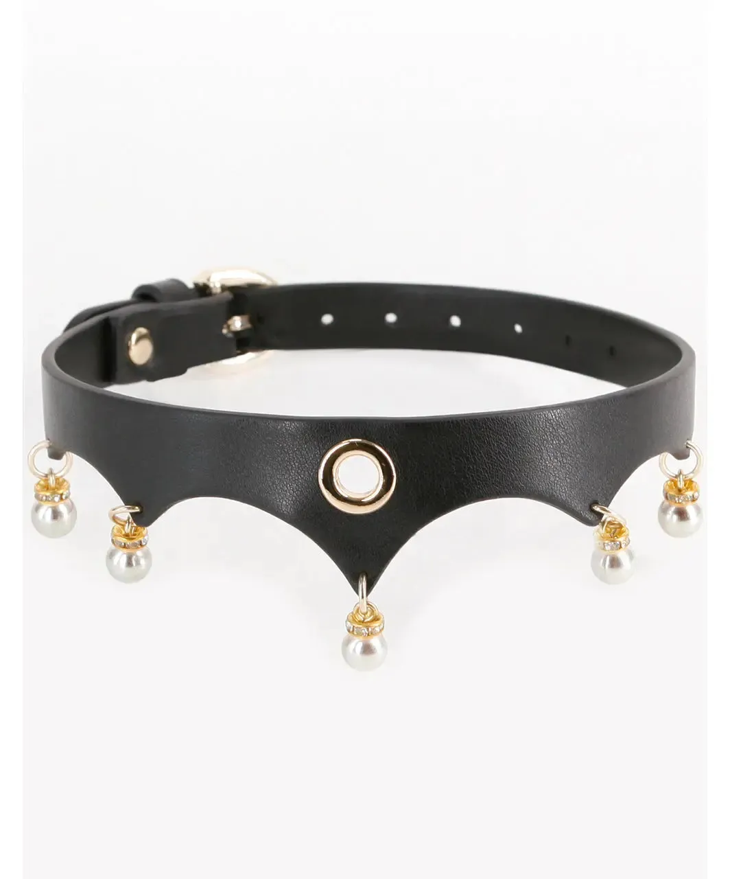 Fetish & Fashion Jezebel Collar Black BDSM Collar