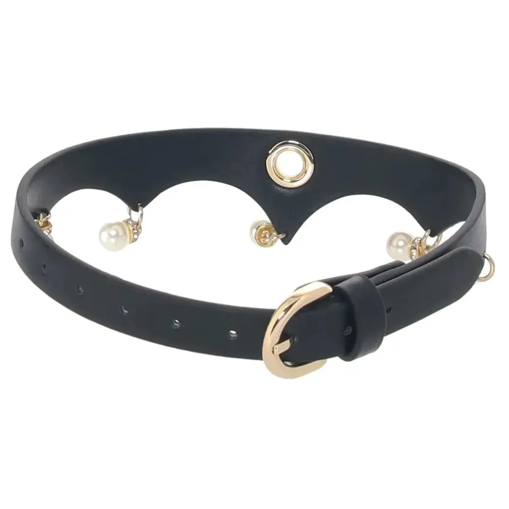 Fetish & Fashion Jezebel Collar Black BDSM Collar