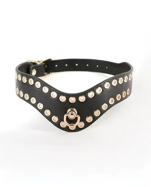 Fetish & Fashion Kali Collar Black BDSM Collar