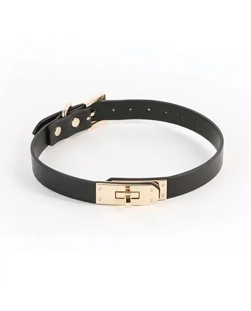 Fetish & Fashion Sadie Collar Black BDSM Collar