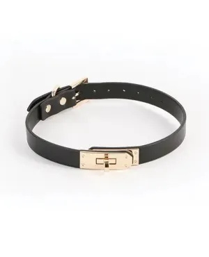Fetish & Fashion Sadie Collar Black BDSM Collar