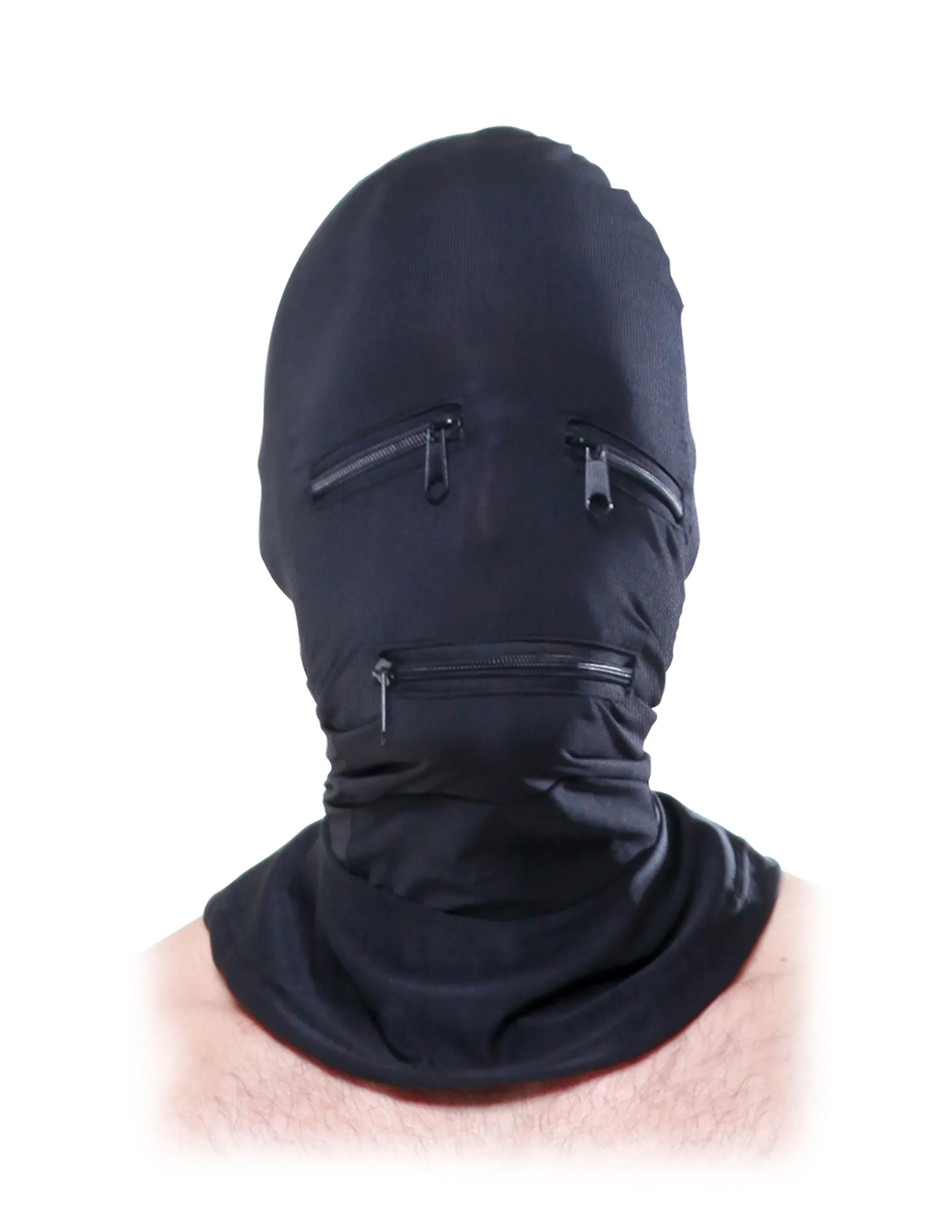 Fetish Fantasy Series - Zipper Face Hood