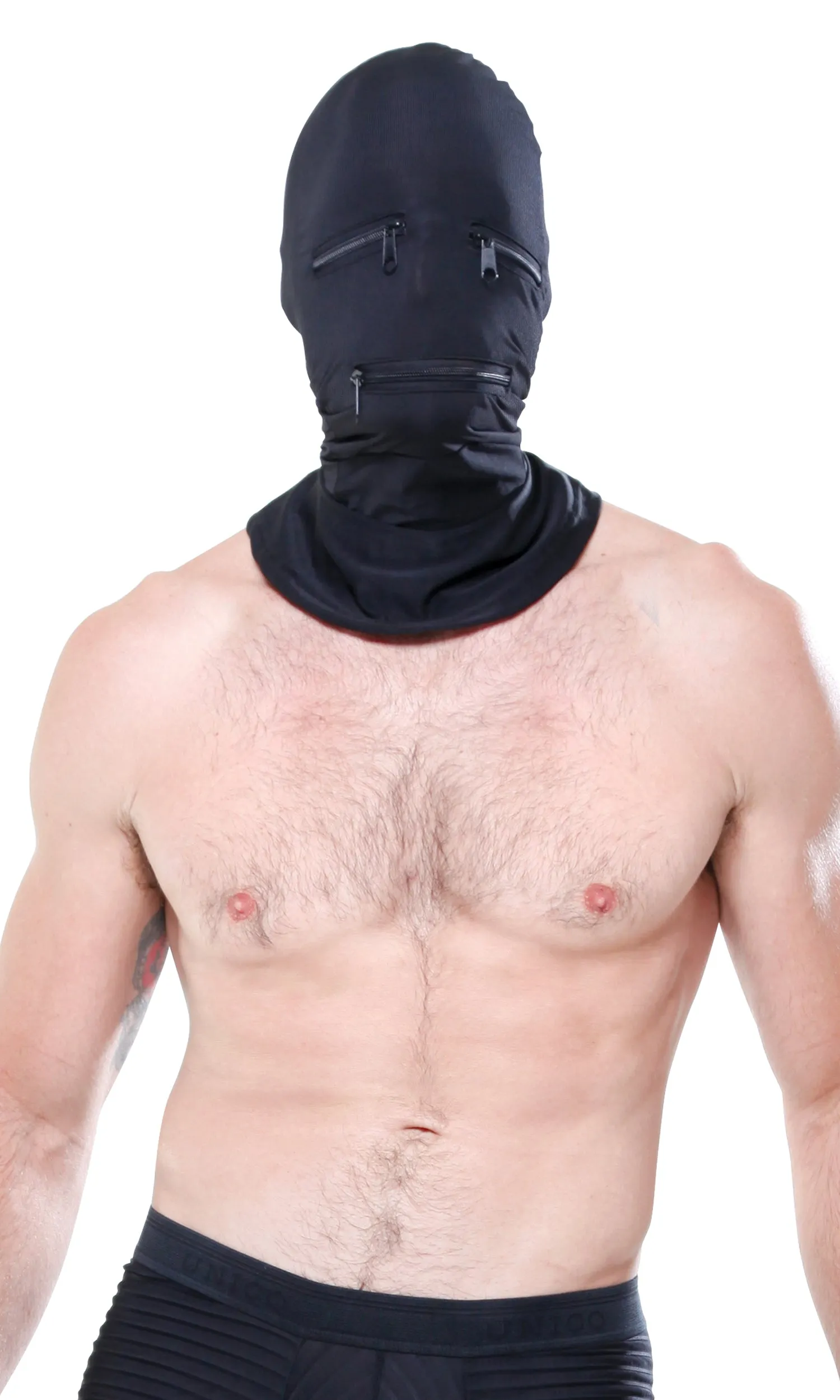 Fetish Fantasy Series - Zipper Face Hood