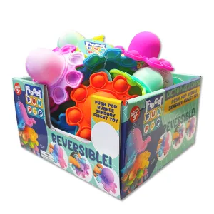 Fidget Pop Reversible Octopus Toy - 24 Pieces Per Retail Ready Display 22807