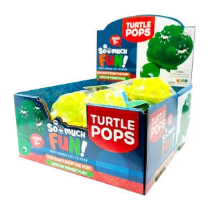 Fidget Pop Turtle Toy - 12 Pieces Per Retail Ready Display 23654