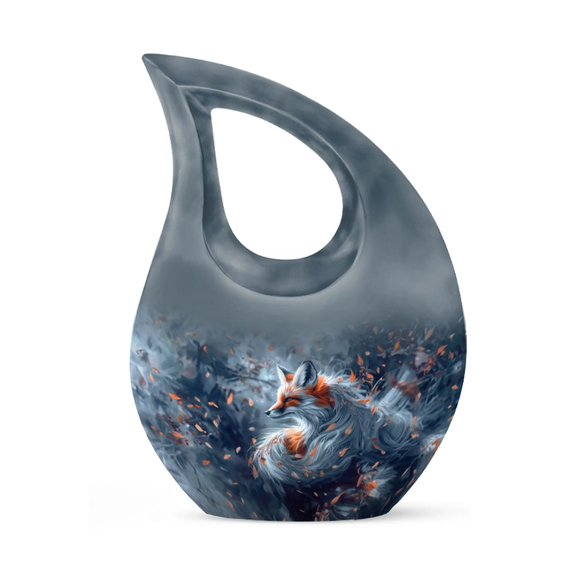 Fox Urn For Memorial :Affordable Cremation Urn For Human Ashes