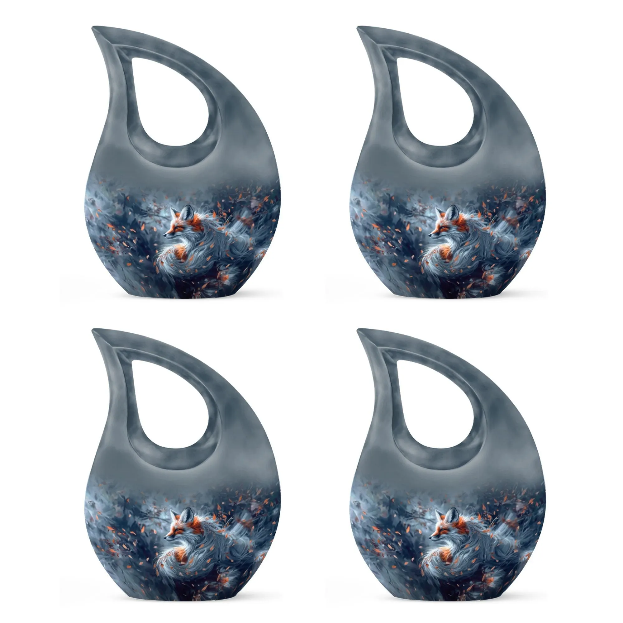 Fox Urn For Memorial :Affordable Cremation Urn For Human Ashes