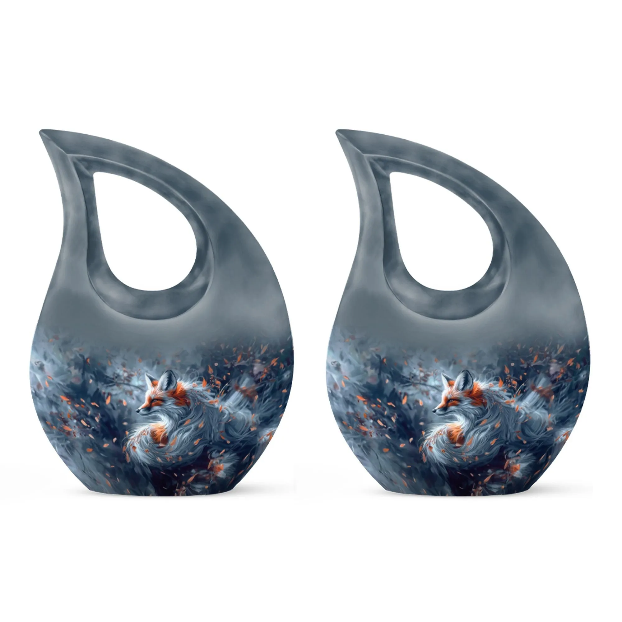 Fox Urn For Memorial :Affordable Cremation Urn For Human Ashes