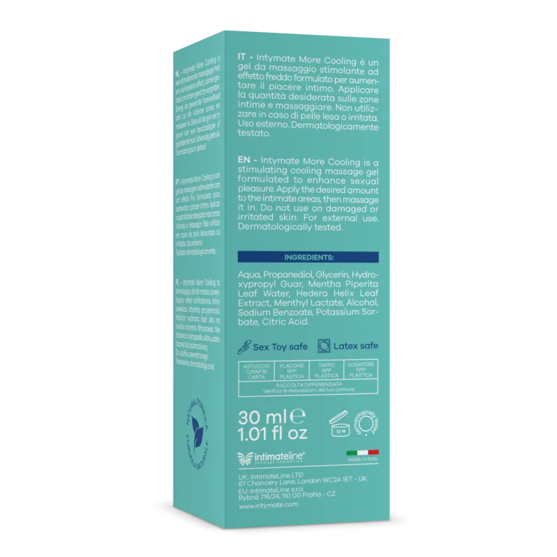 Gel Stimolante More Cooling 30ml