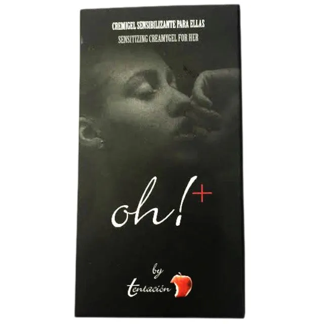Gel TENTACION Oh! Creamy Gel For Her. pentru stimularea clitorisului și orgasm intens. efect dublu de încălzire și răcire. 30 ml