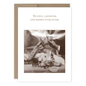 Happily Ever After Wedding Card