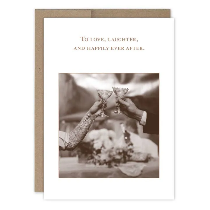Happily Ever After Wedding Card