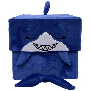 Happy Nappers Adorable Storables 15-inch Plush Shark - Blue & White