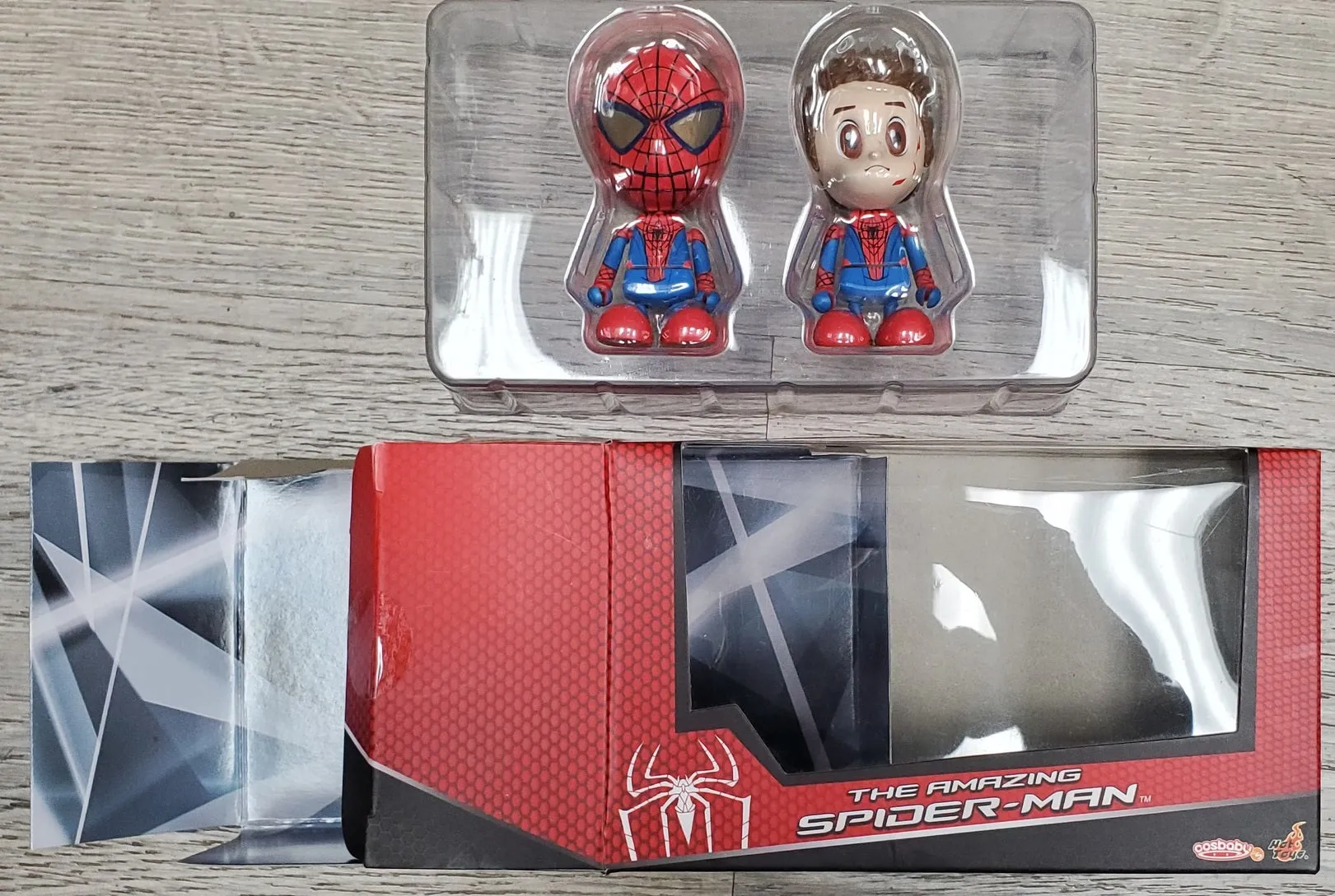 Hot Toys Cosbaby Amazing Spider-Man Set