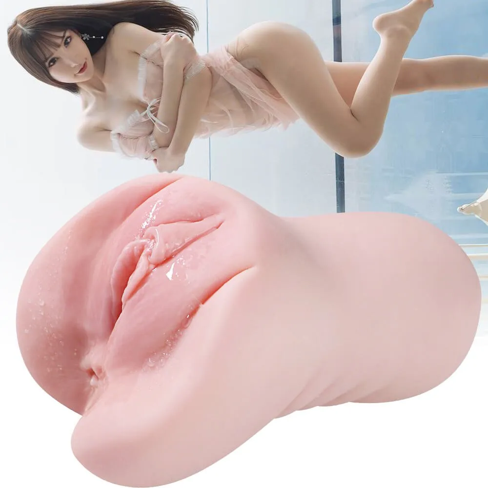 JIUAI Morita vulva anus 2-in-1 pocket pussy masturbation sex toy