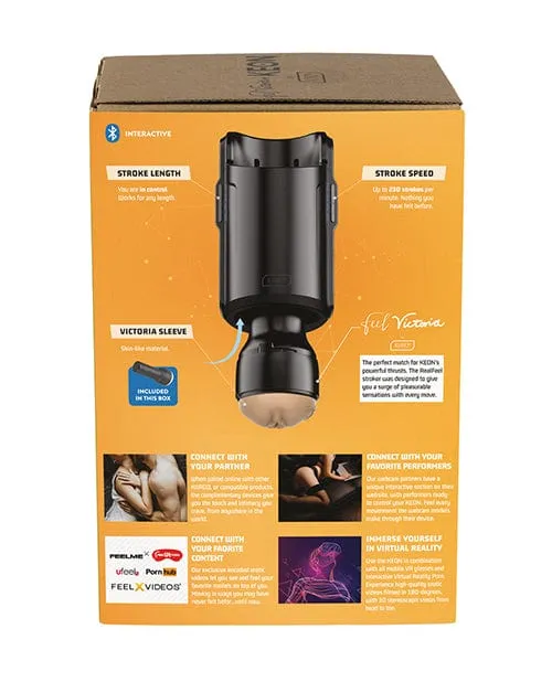 Kiiroo - Keon Feel Stars Collection Stroker Combo Set Victoria June