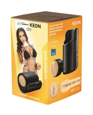 Kiiroo - Keon Feel Stars Collection Stroker Combo Set Victoria June