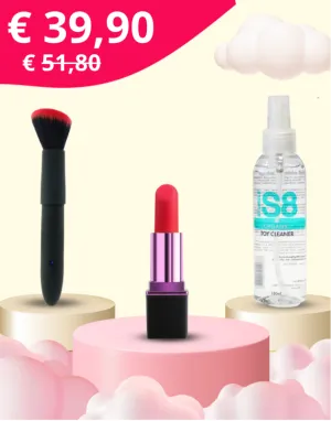 Kit - Rossetto. Blush e Cleaner