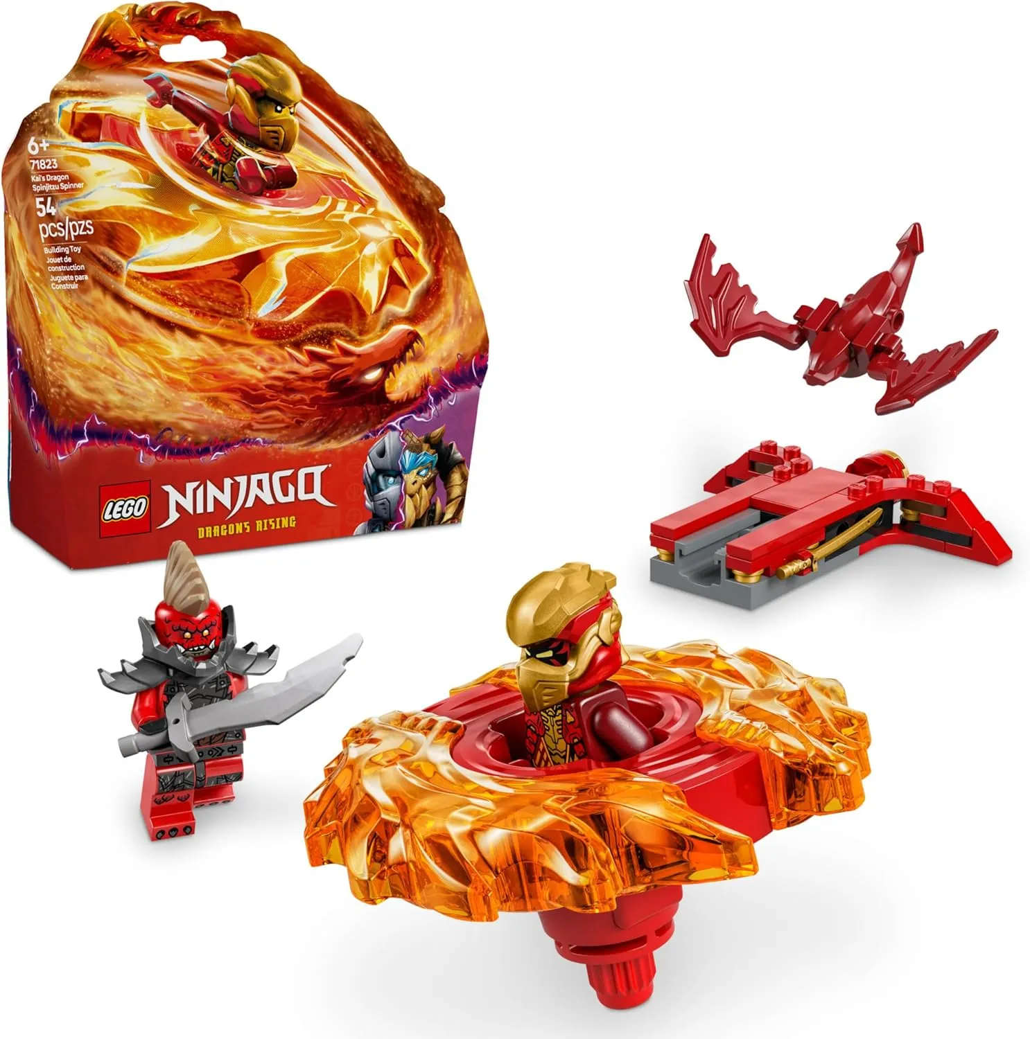 Lego 71823 - Ninjago Kai's Dragon Spinjitzu Spinner