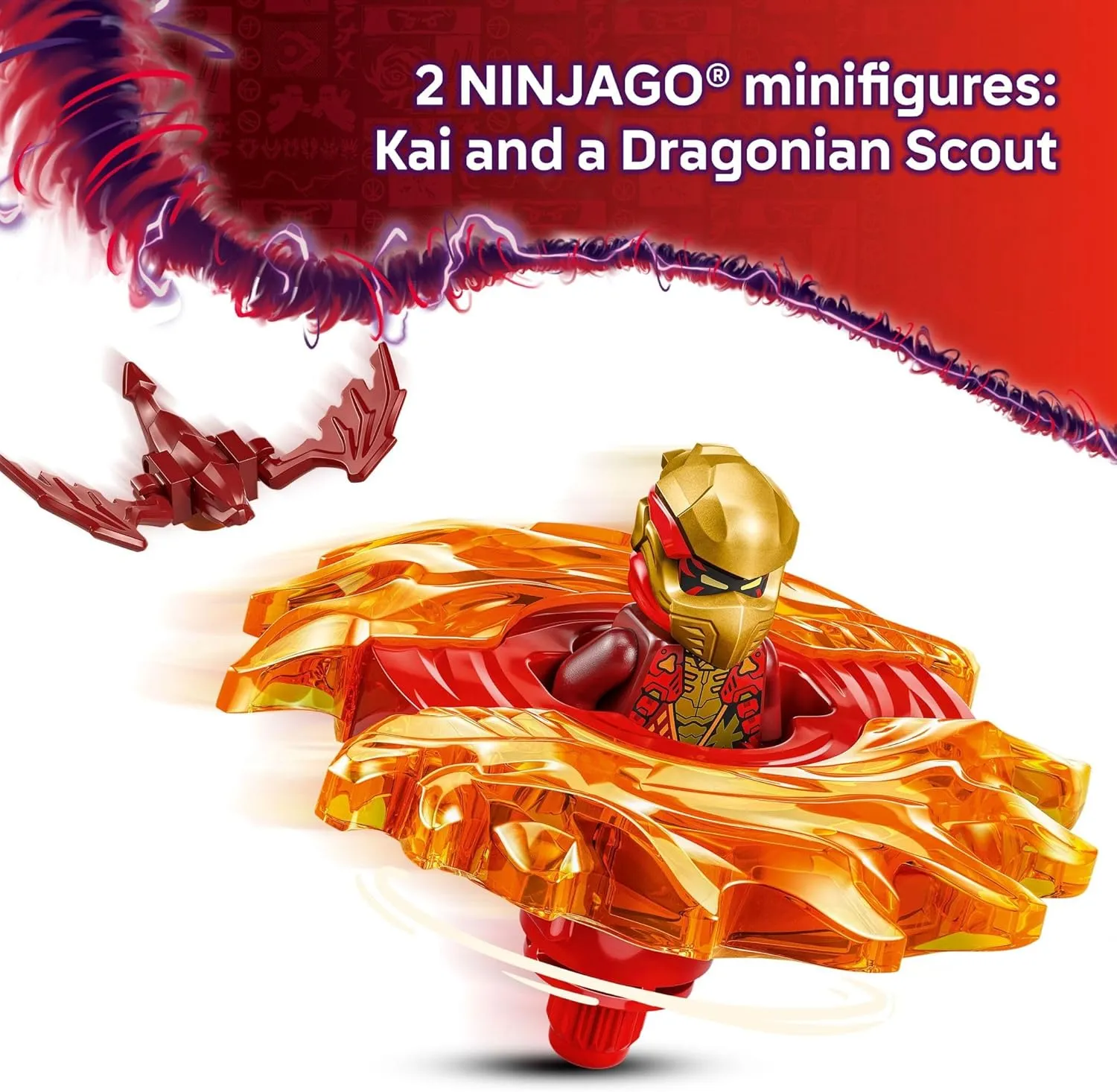 Lego 71823 - Ninjago Kai's Dragon Spinjitzu Spinner