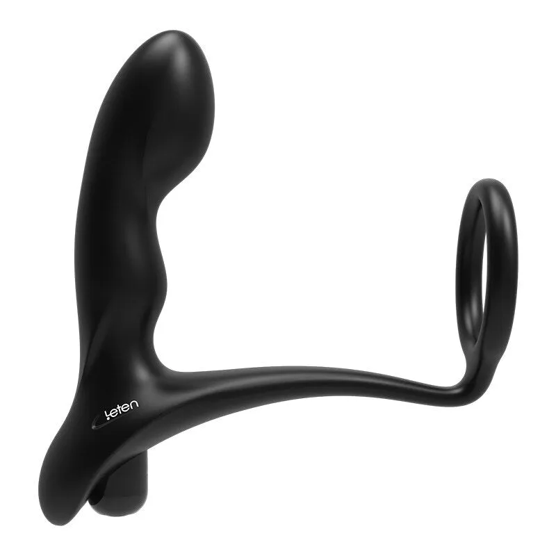 Leten Silicone Prostate Massager Anal Plug Vibrator Sex Toys