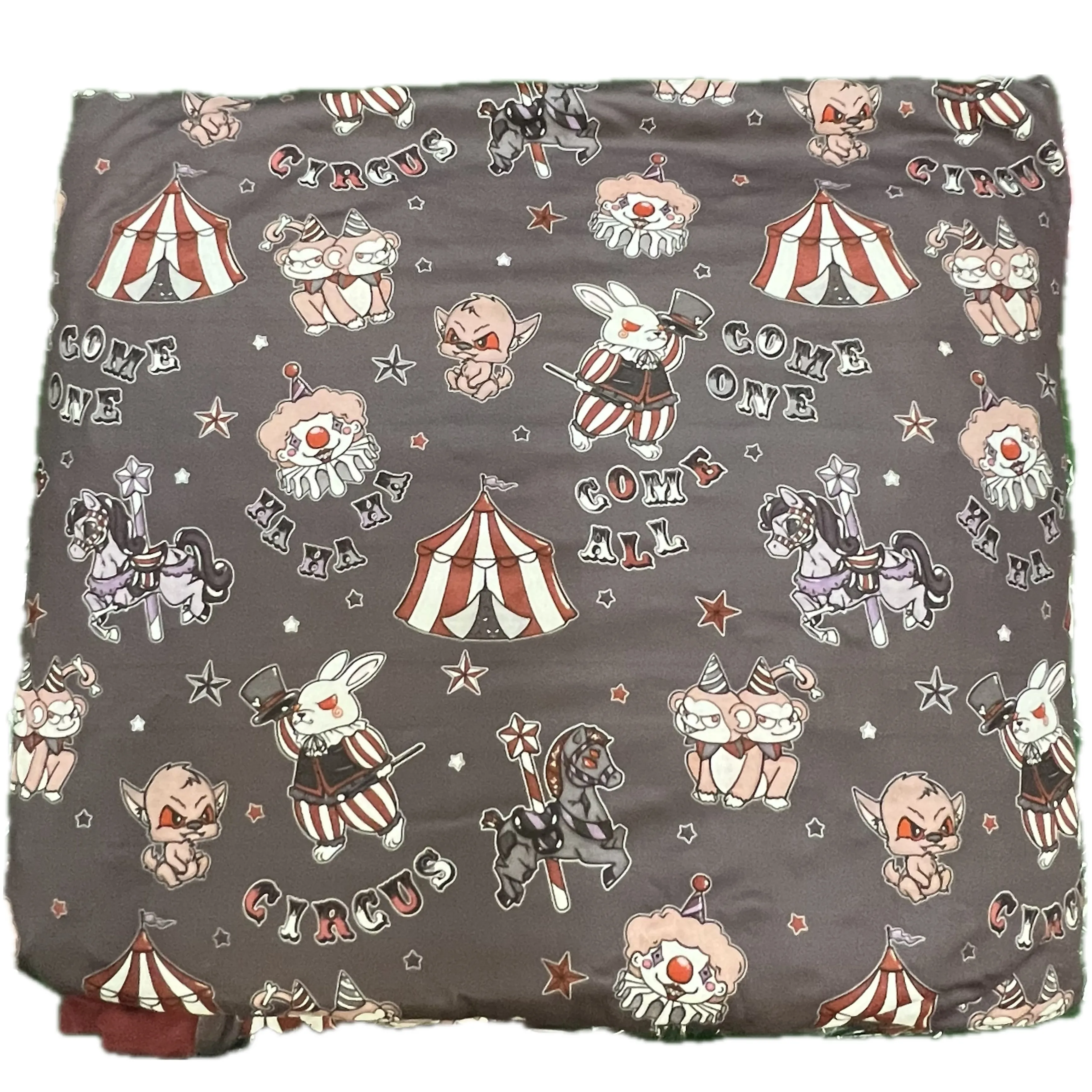 Lil Goth Circus Snuggle Blanket Large