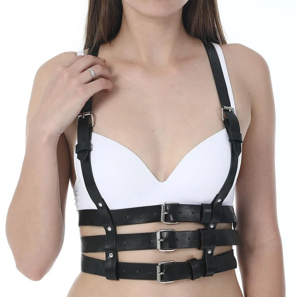 Lovemesex Bondage Soft Faux Leather Top