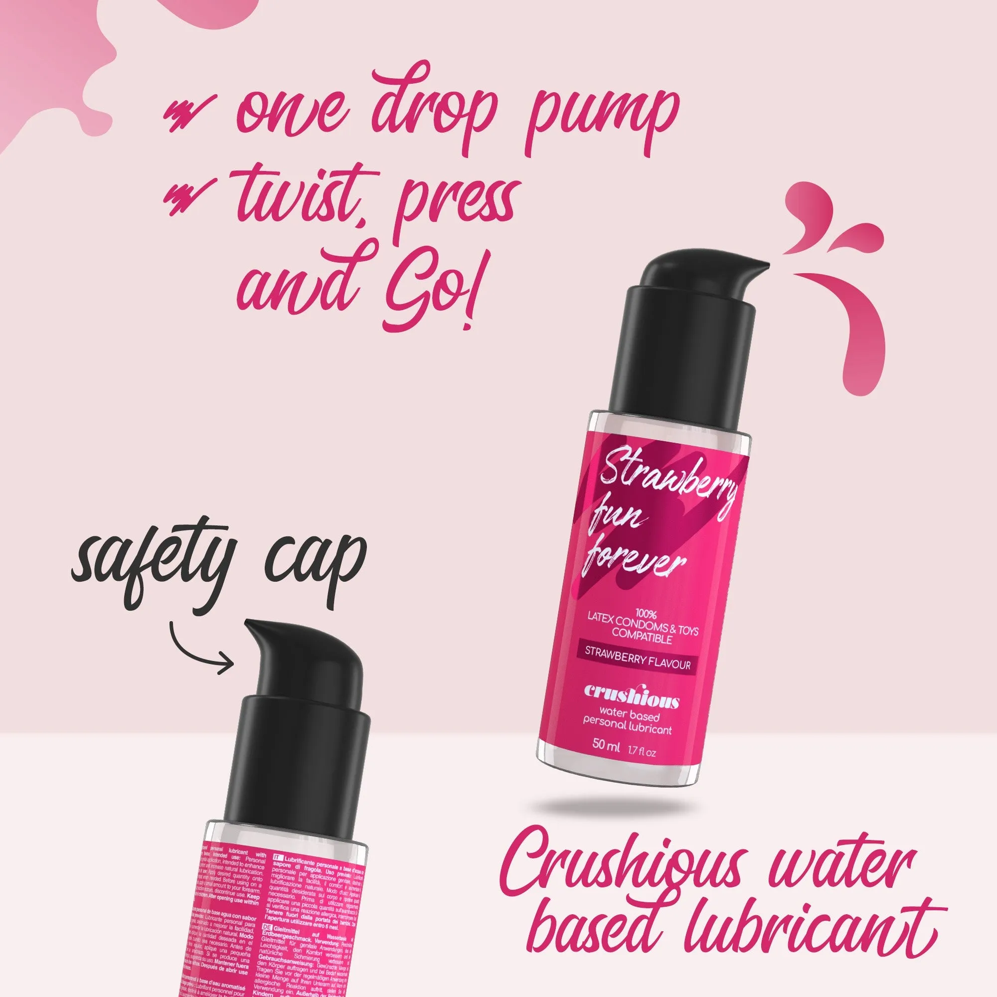 Lubrificante Alla Fragola Crushious 50ml