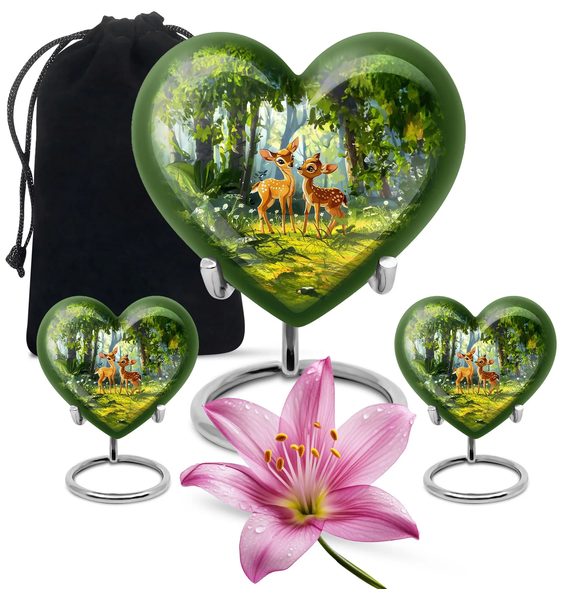 Majestic Deer Tribute: A Special Memorial Urn for Adult Males